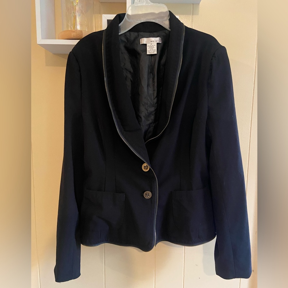 Black WD•NY Women’s blazer - Size 10
